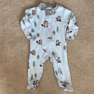 Burt’s Bees Infant Boy Jammies with Mittens